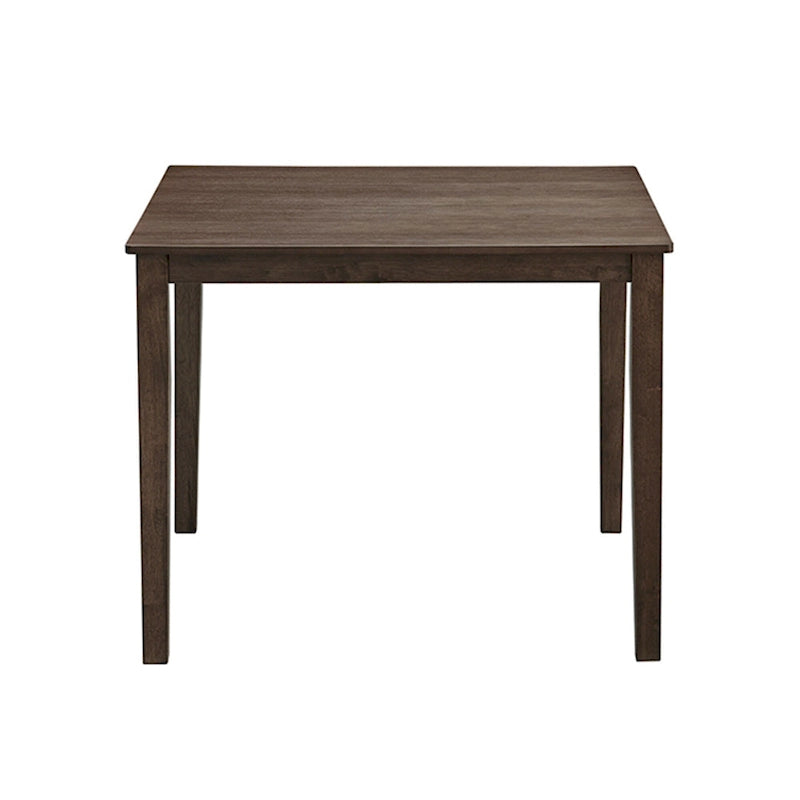 5-Piece Square Dining Set, Slat Back Chairs, Seats 4