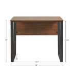 510 Design Carlyle 38 inches Computer Desk with Metal Legs