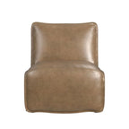 Espresso / Acorn Faux Leather Power Recliner, Single Seat