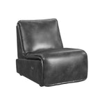 Espresso / Acorn Faux Leather Power Recliner, Single Seat