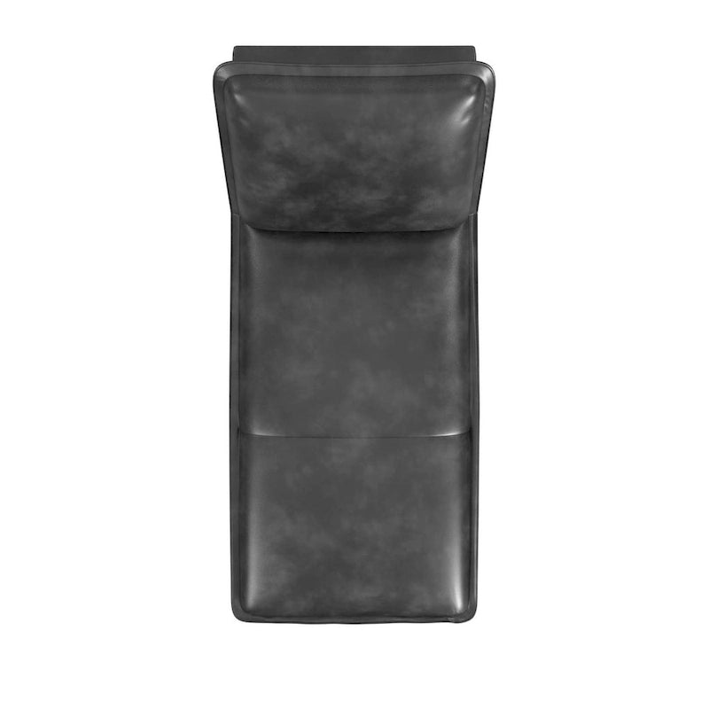 Espresso / Acorn Faux Leather Power Recliner, Single Seat