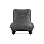 Espresso / Acorn Faux Leather Power Recliner, Single Seat