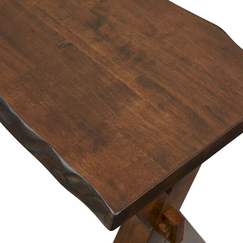 Simple Living Mandeville 4-piece Solid Wood Dining Set with Bench