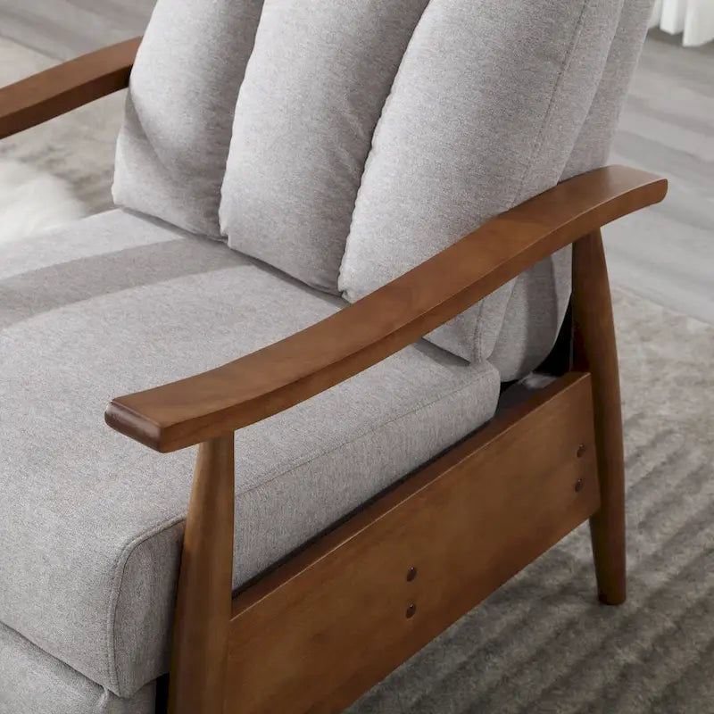 Wood Frame Armchair