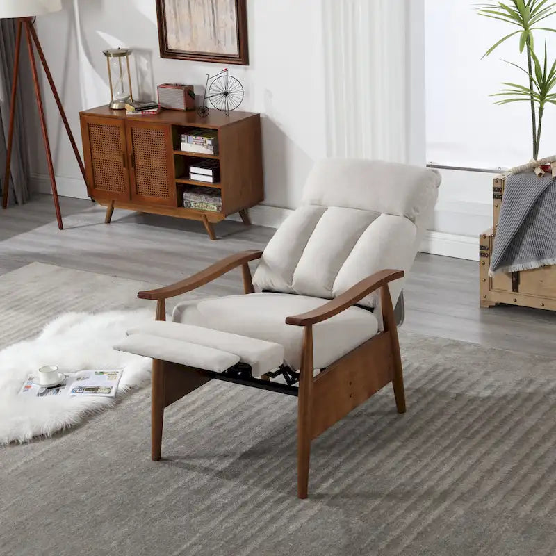 Wood Frame Armchair
