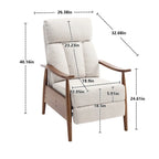 Wood Frame Armchair