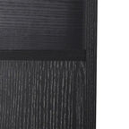White/Black Farmhouse Over-Toilet Storage Cabinet with Barn Doors, 1-Person Assembly