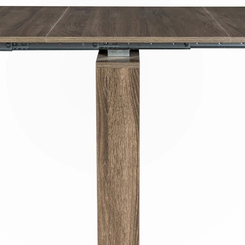 Brown Extendable Console/Dining Table, Seats up to 8